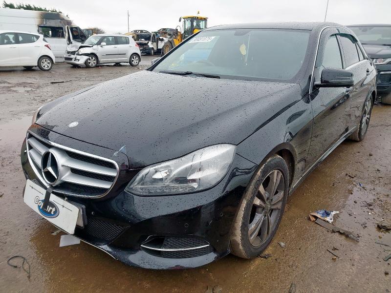 2014 MERCEDES-BENZ E CLASS E220 CDI SE 4DR 7G-TRONIC for sale at Copart PETERLEE