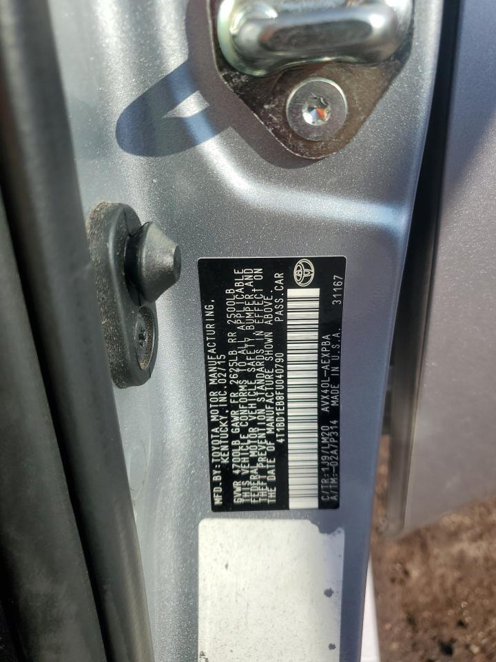 2015 Toyota Avalon Hybrid VIN: 4T1BD1EB8FU040790 Lot: 92976145