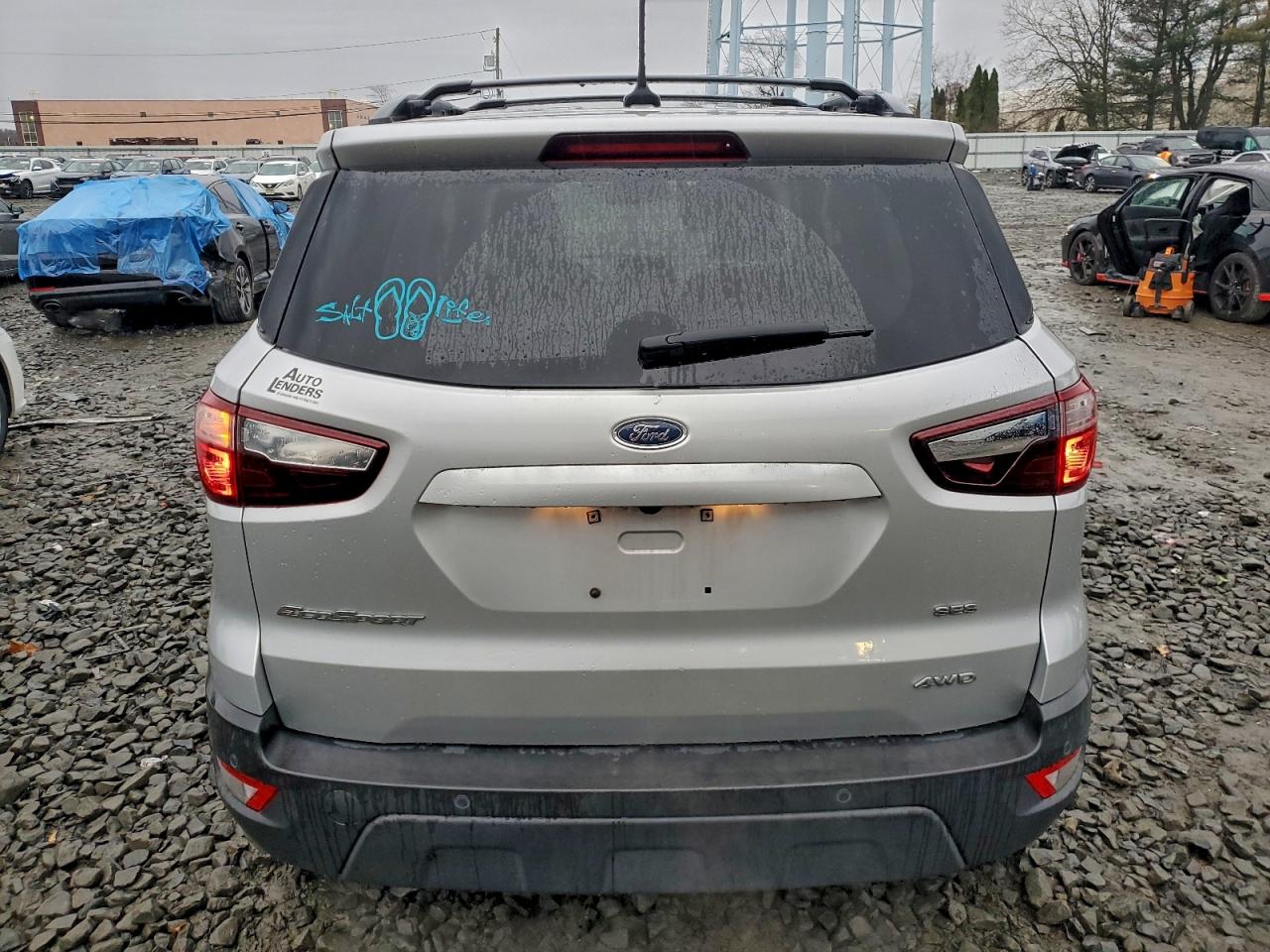2018 Ford Ecosport Ses VIN: MAJ6P1CL7JC175014 Lot: 93712905