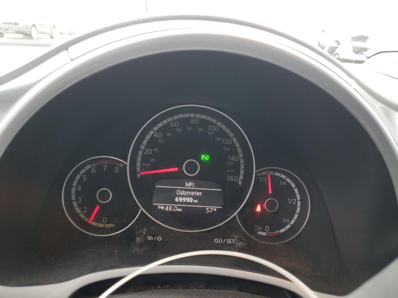 2014 Volkswagen Beetle Turbo VIN: 3VW7S7AT7EM800869 Lot: 91320045