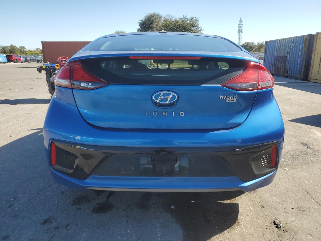 2017 Hyundai Ioniq Blue VIN: KMHC65LC5HU024020 Lot: 92610885