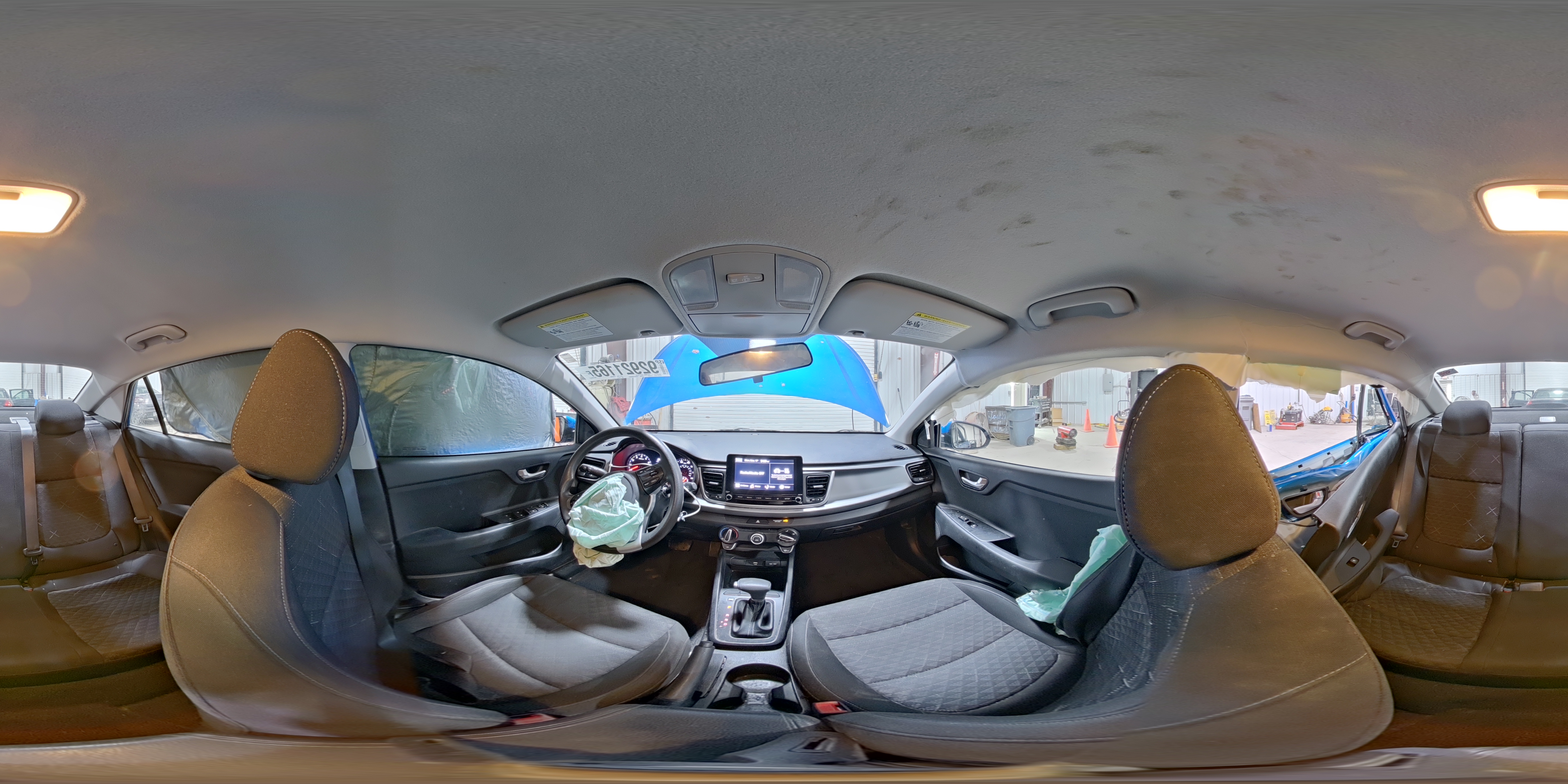 2022 Kia Rio Lx VIN: 3KPA24AD0NE431671 Lot: 92921165