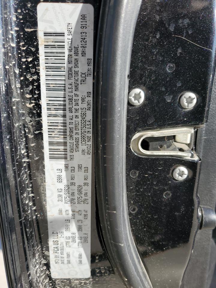 2016 Ram 1500 Slt VIN: 1C6RR7GT5GS245615 Lot: 90942715