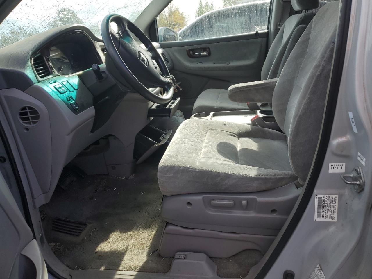 2002 Honda Odyssey Ex VIN: 2HKRL18612H577347 Lot: 90835435