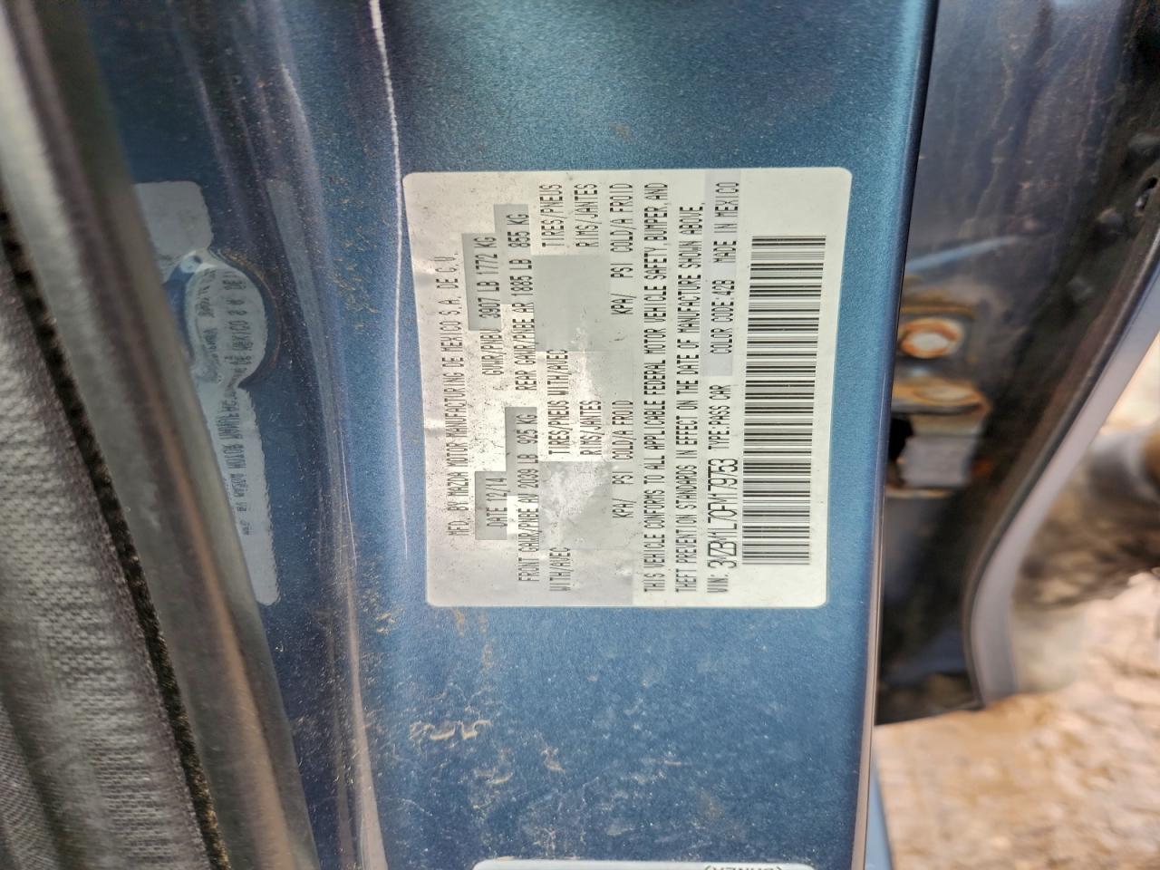 2015 Mazda 3 Touring VIN: 3MZBM1L70FM179753 Lot: 93801965