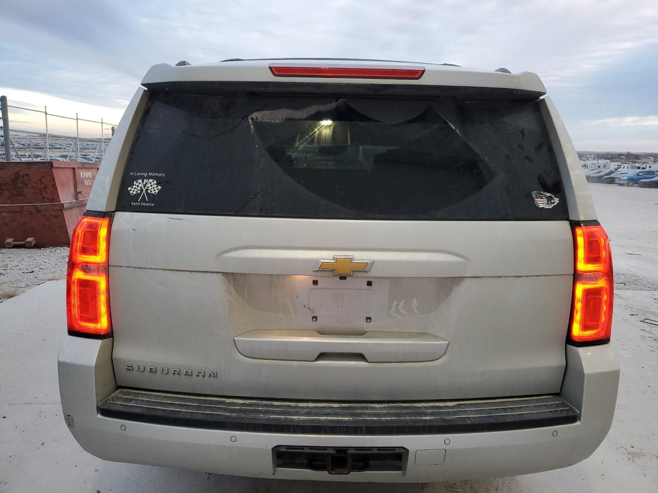 2015 Chevrolet Suburban K1500 Lt VIN: 1GNSKJKC9FR697535 Lot: 91805085