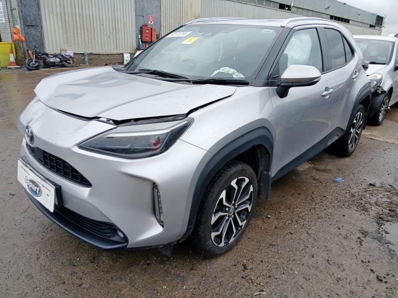 2021 TOYOTA YARIS CROSS 1.5 HYBRID DESIGN 5DR CVT for sale at Copart PETERLEE