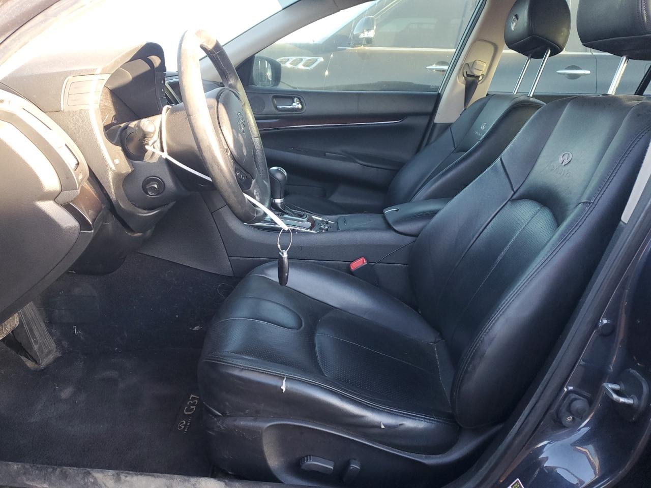 2012 Infiniti G37 VIN: JN1CV6ARXCM972185 Lot: 91450635