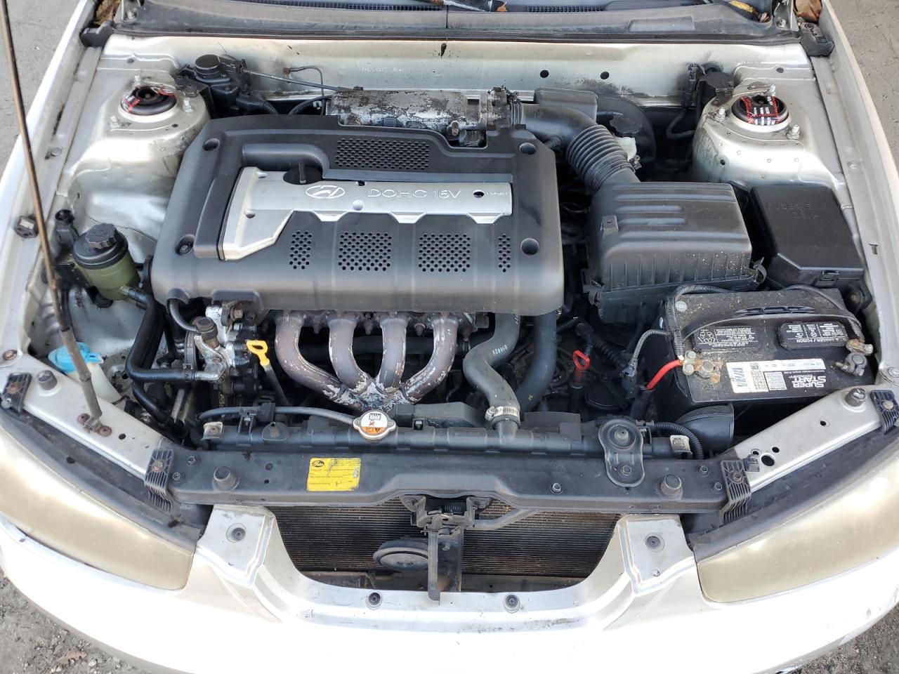 2002 Hyundai Elantra Gls VIN: KMHDN45D02U285487 Lot: 93716955