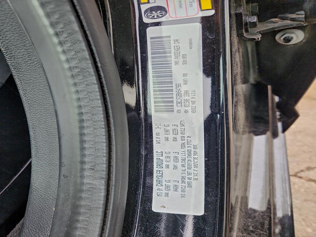 2011 Chrysler 200 Touring VIN: 1C3BC1FG9BN547966 Lot: 93736725