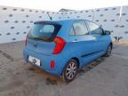 2013 KIA PICANTO 1.25 2 5DR AUTO for sale at Copart WOLVERHAMPTON