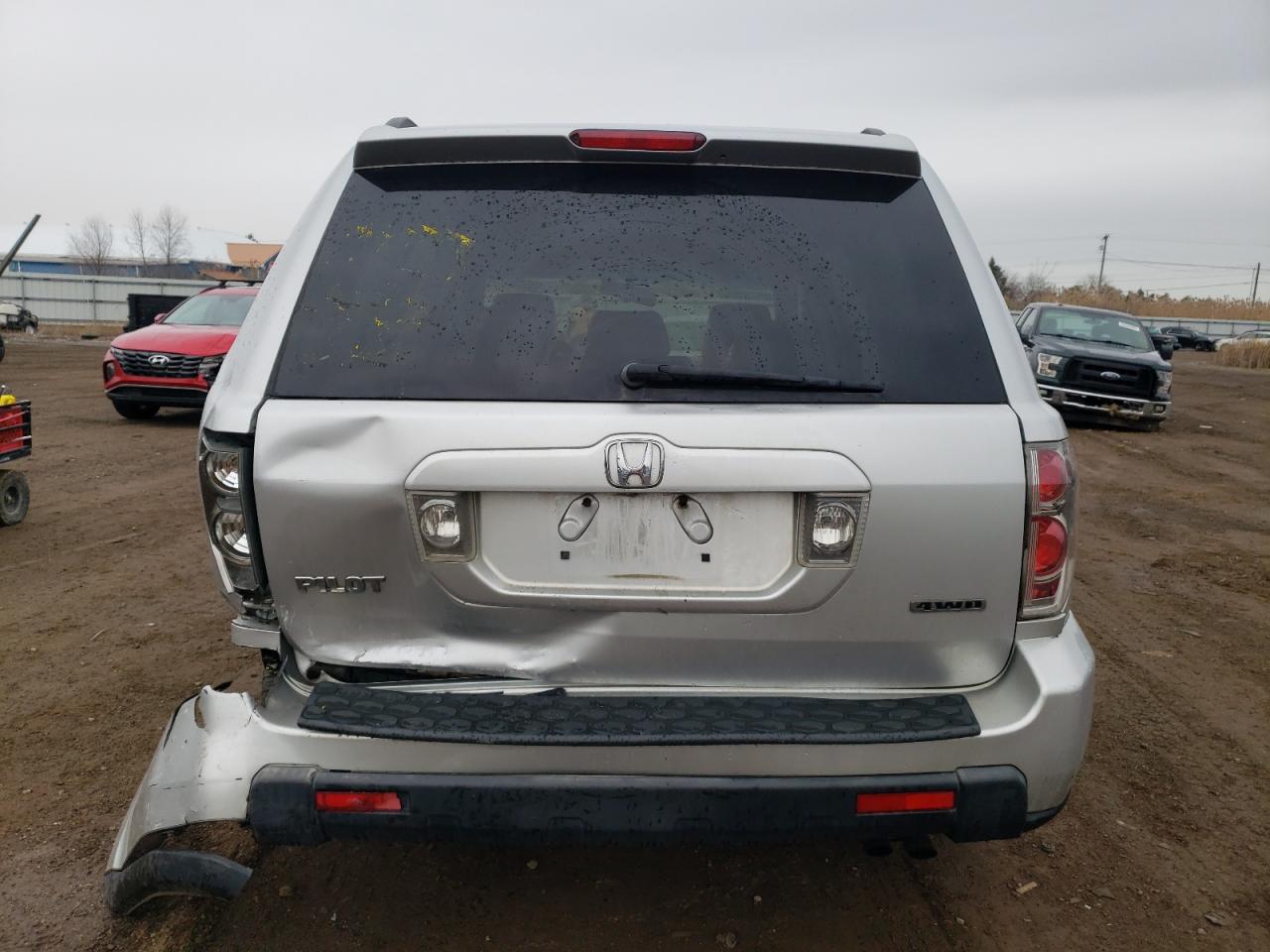2006 Honda Pilot Ex VIN: 2HKYF18556H563581 Lot: 93515975