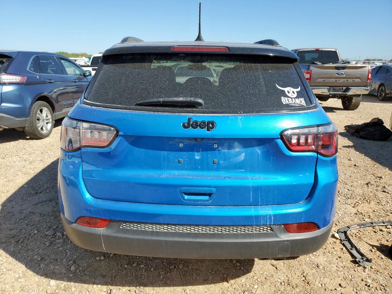 2021 Jeep Compass Latitude VIN: 3C4NJCBB2MT523371 Lot: 91487025