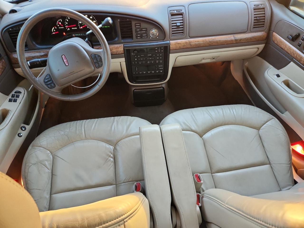 1999 Lincoln Continental VIN: 1LNHM97V9XY626635 Lot: 91112545