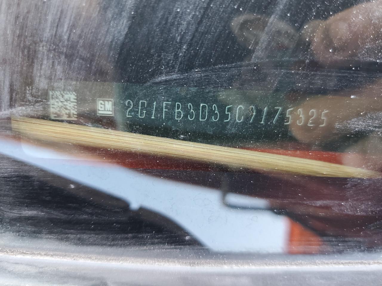 2012 Chevrolet Camaro Lt VIN: 2G1FB3D35C9175325 Lot: 91694035