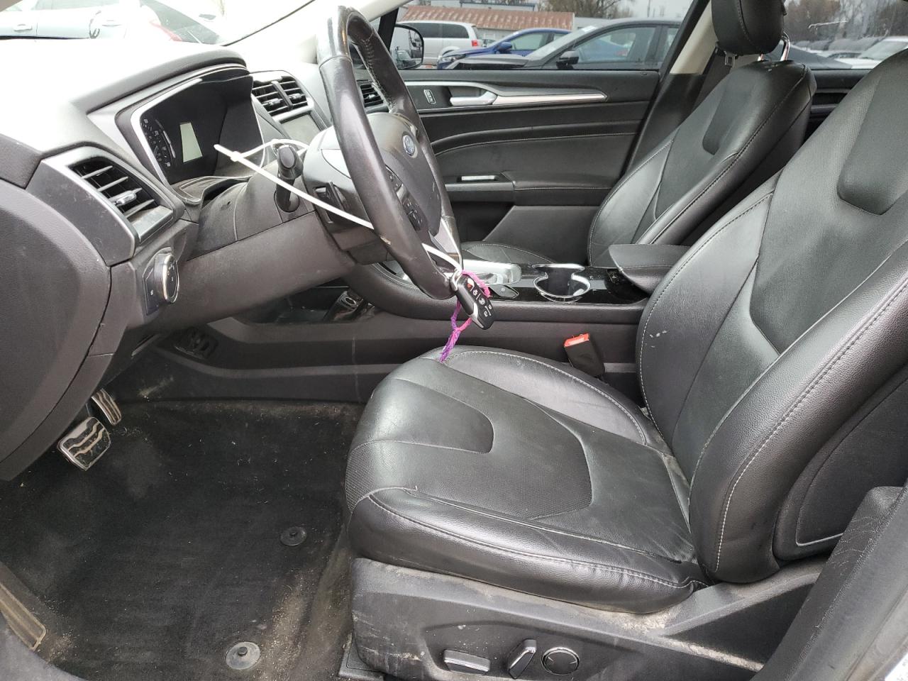 2014 Ford Fusion Titanium VIN: 3FA6P0D96ER396902 Lot: 93589015