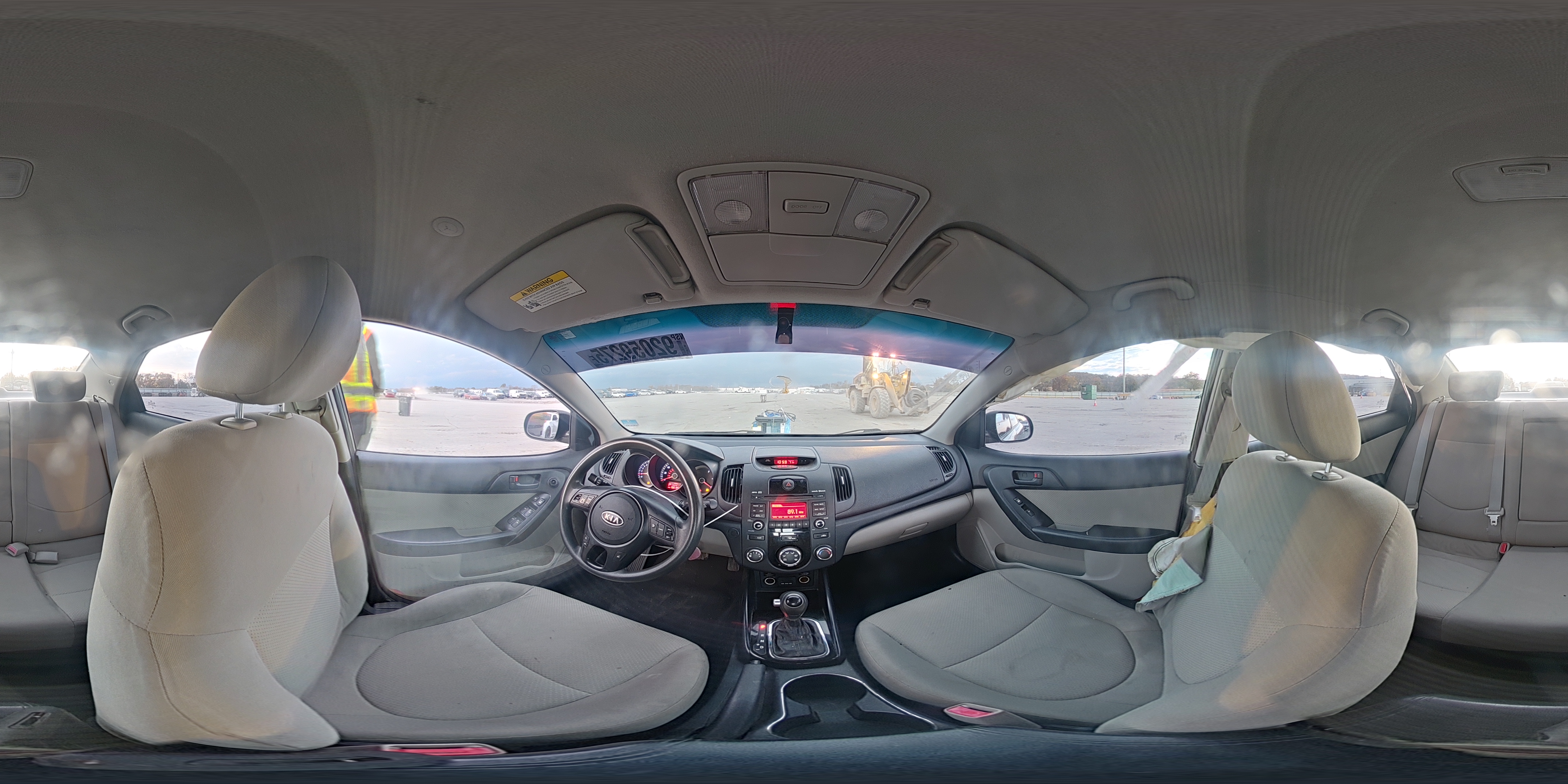 2011 Kia Forte Ex VIN: KNAFU4A27B5360391 Lot: 92059275