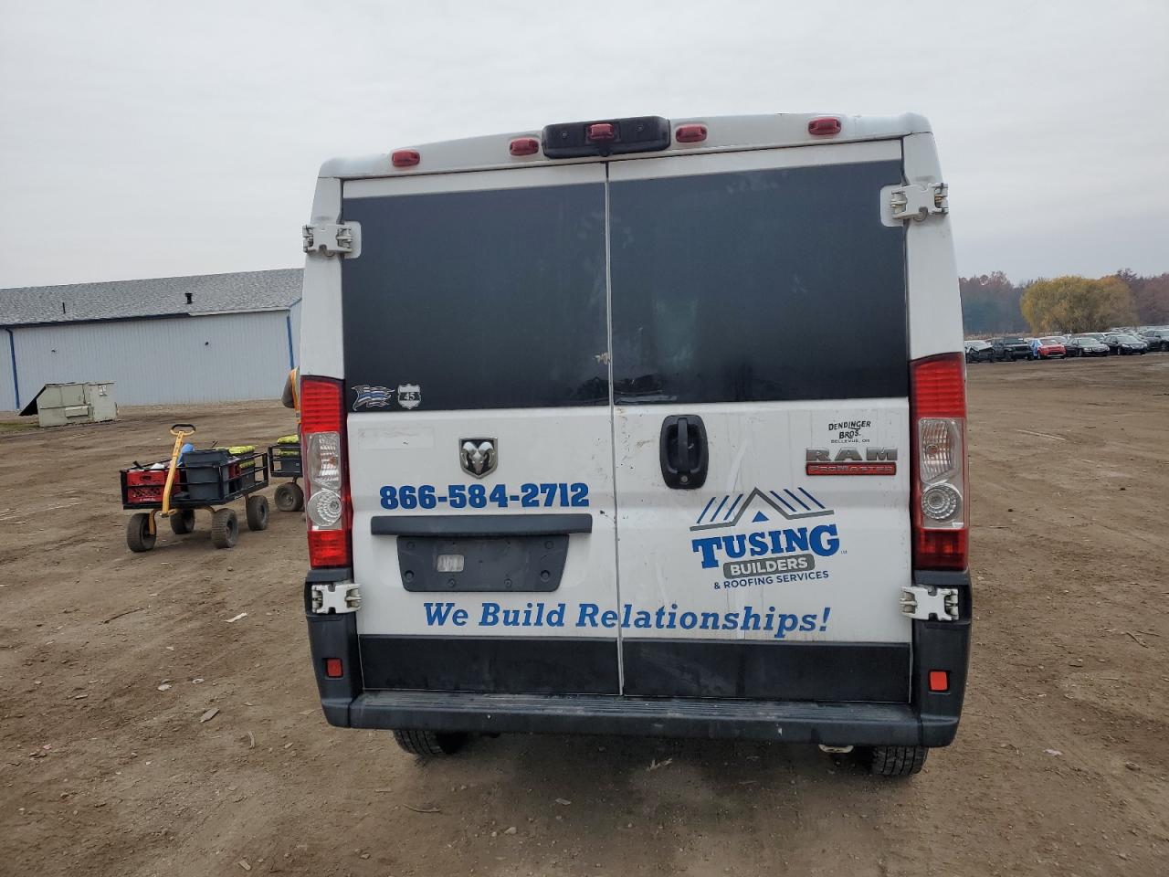 2019 Ram Promaster Delivery Van VIN: 3C6TRVAGXKE532935 Lot: 93910565