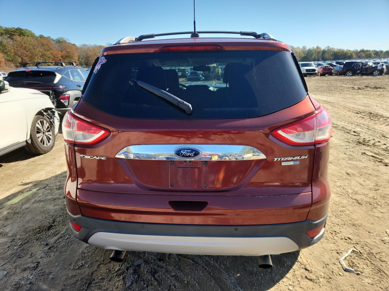 2014 Ford Escape Titanium VIN: 1FMCU9J9XEUB83681 Lot: 91654015