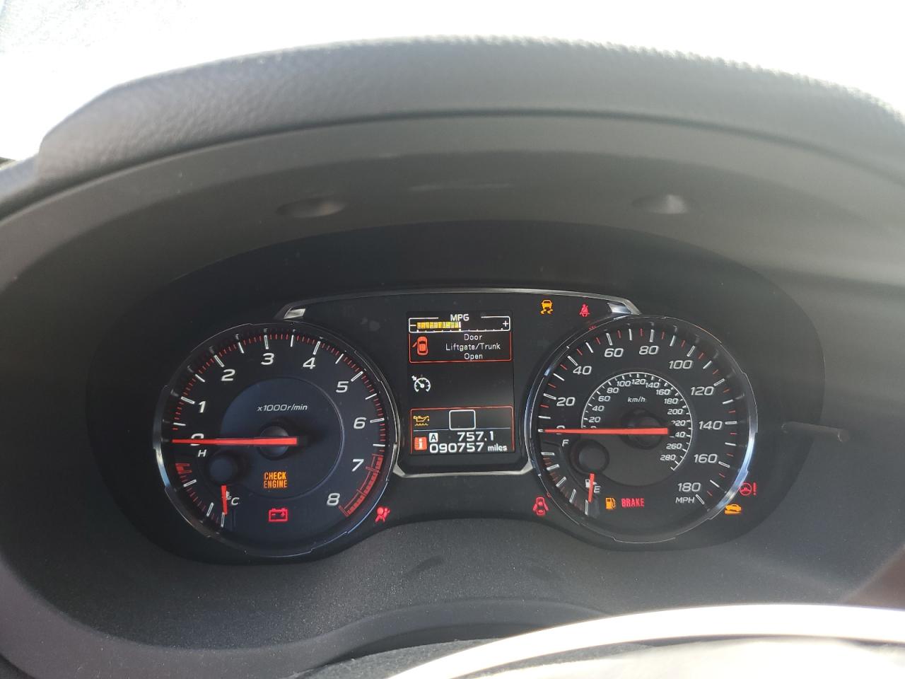 2020 Subaru Wrx Premium VIN: JF1VA1C61L9805309 Lot: 93538485