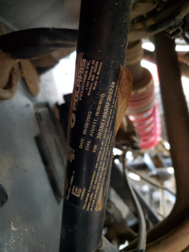 2024 Polaris Rzr Xp 1000 Ultimate VIN: 3NSNEF993RF303248 Lot: 90969735