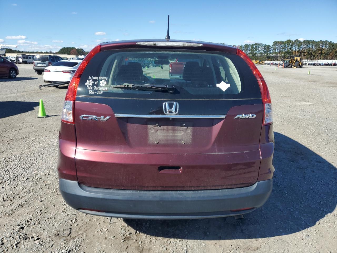 2014 Honda Cr-V Lx VIN: 5J6RM4H37EL097473 Lot: 91838185