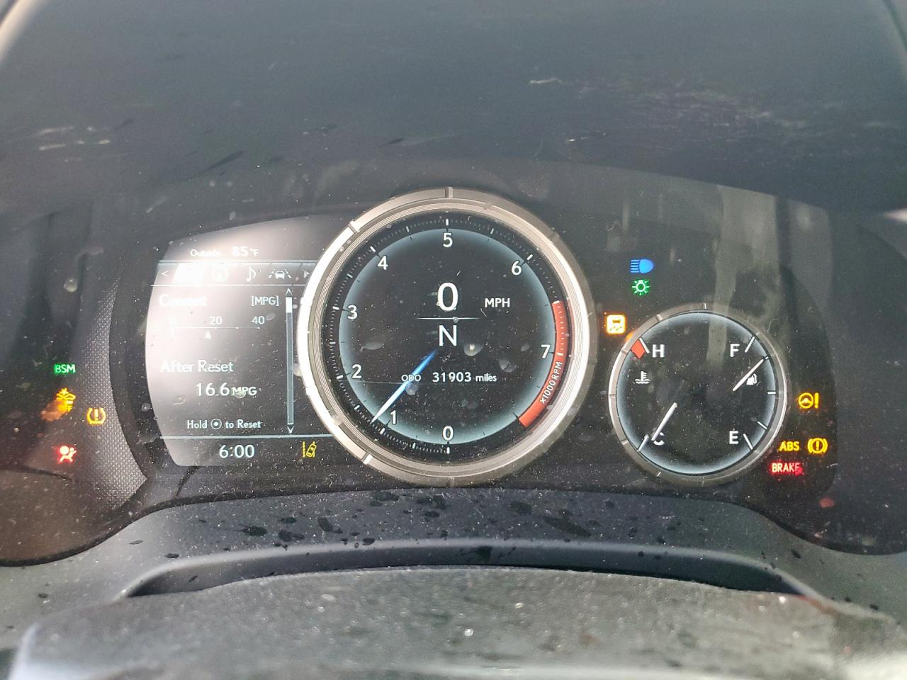 2022 Lexus Rx 350 F Sport VIN: 2T2YZMDA6NC335145 Lot: 93378105