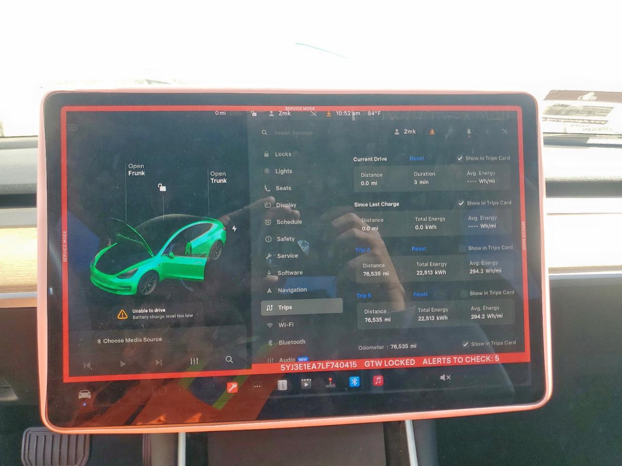 2020 Tesla Model 3 VIN: 5YJ3E1EA7LF740415 Lot: 91687025