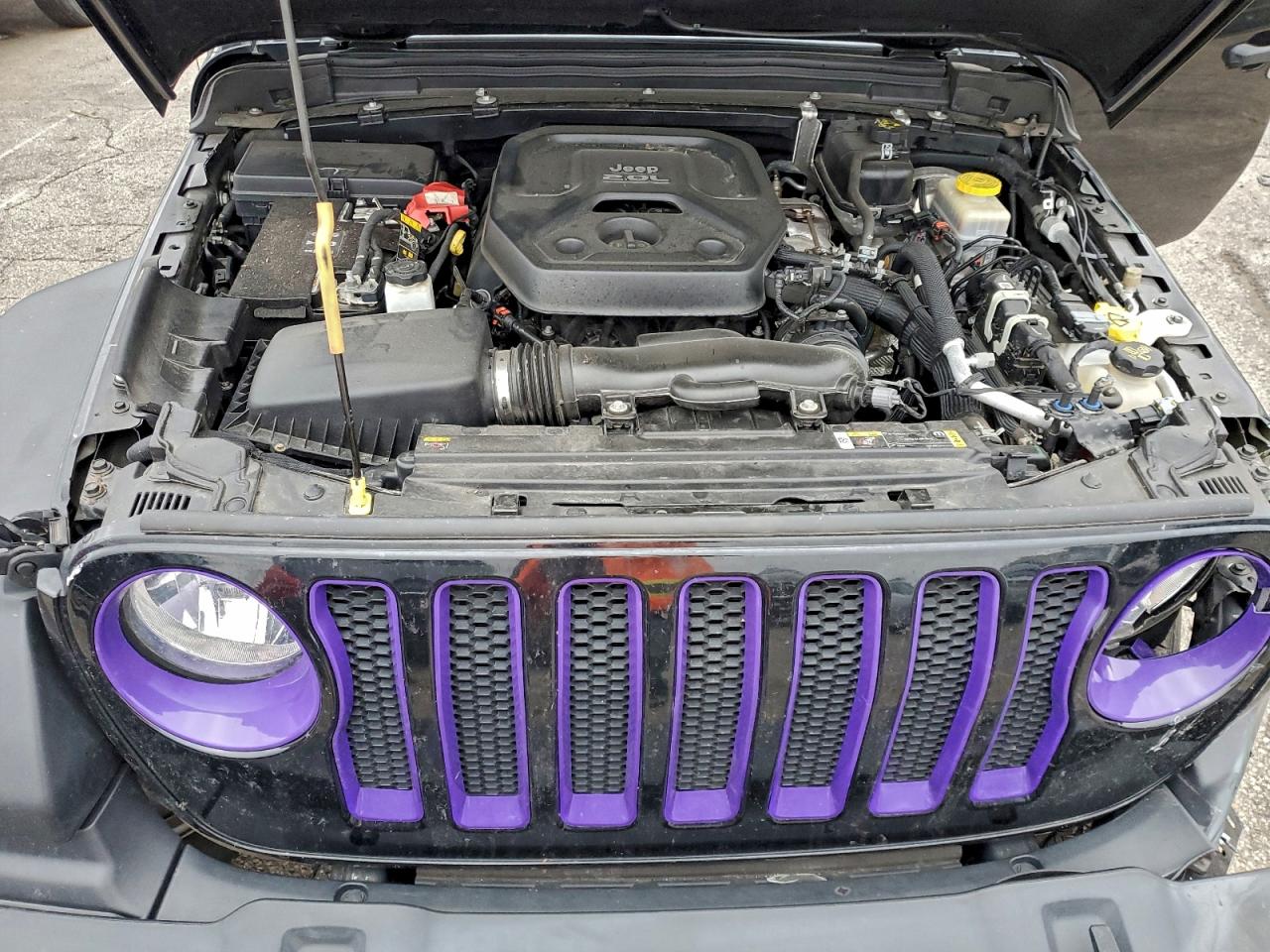 2021 Jeep Wrangler Unlimited Sport VIN: 1C4HJXDN6MW606372 Lot: 94442565