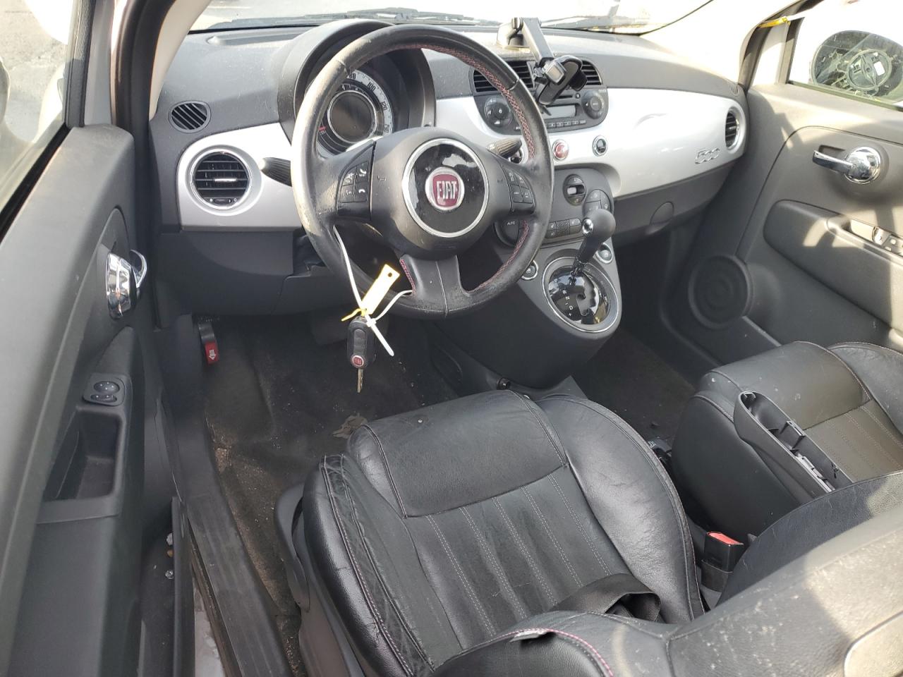 2012 Fiat 500 Lounge VIN: 3C3CFFCR6CT195185 Lot: 92546975