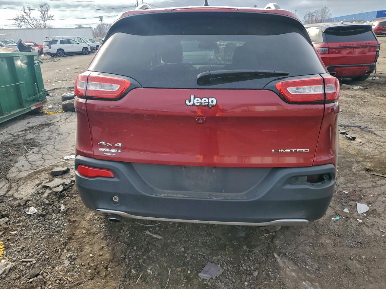 2016 Jeep Cherokee Limited VIN: 1C4PJMDB0GW326001 Lot: 94296755