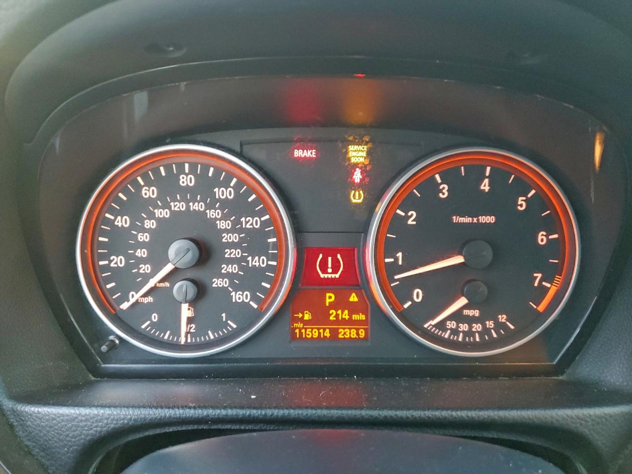 2007 BMW 328 Xi VIN: WBAVC93557K033998 Lot: 93284545