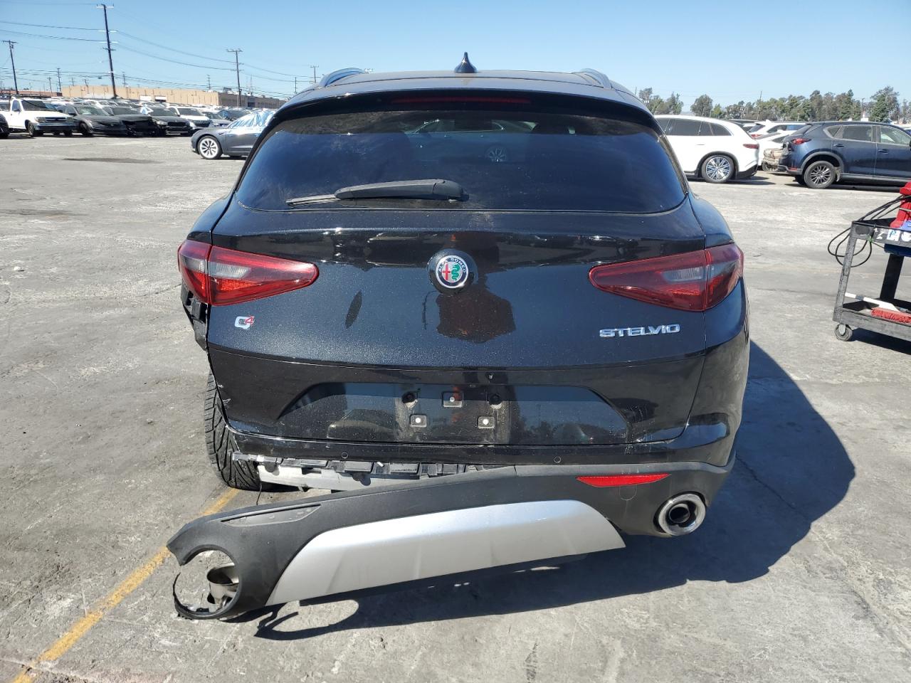 2018 Alfa Romeo Stelvio VIN: ZASFAKAN1J7B74527 Lot: 91706865