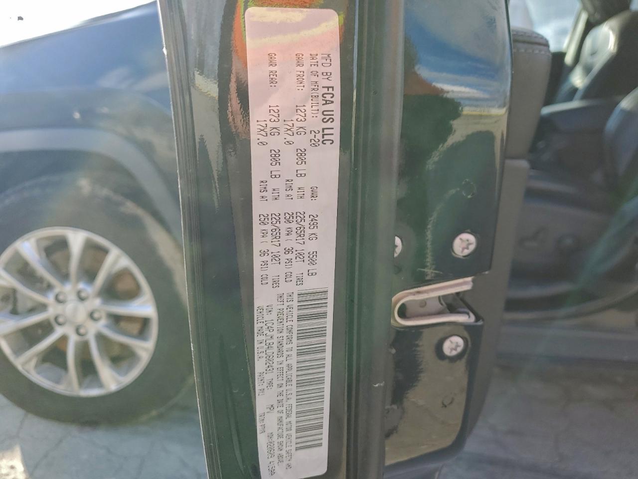 2020 Jeep Cherokee Latitude Plus VIN: 1C4PJMLB4LD602431 Lot: 94246005