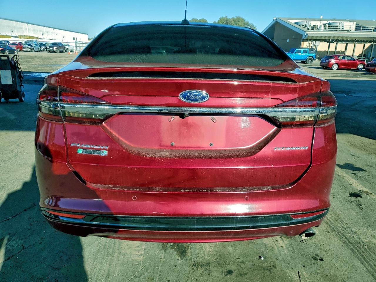 2017 Ford Fusion Titanium Phev VIN: 3FA6P0SU2HR414047 Lot: 93698225