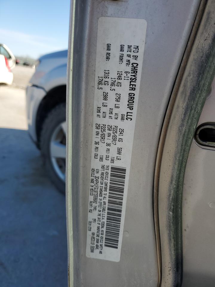 2011 Dodge Journey Mainstreet VIN: 3D4PH1FG1BT559602 Lot: 92939525