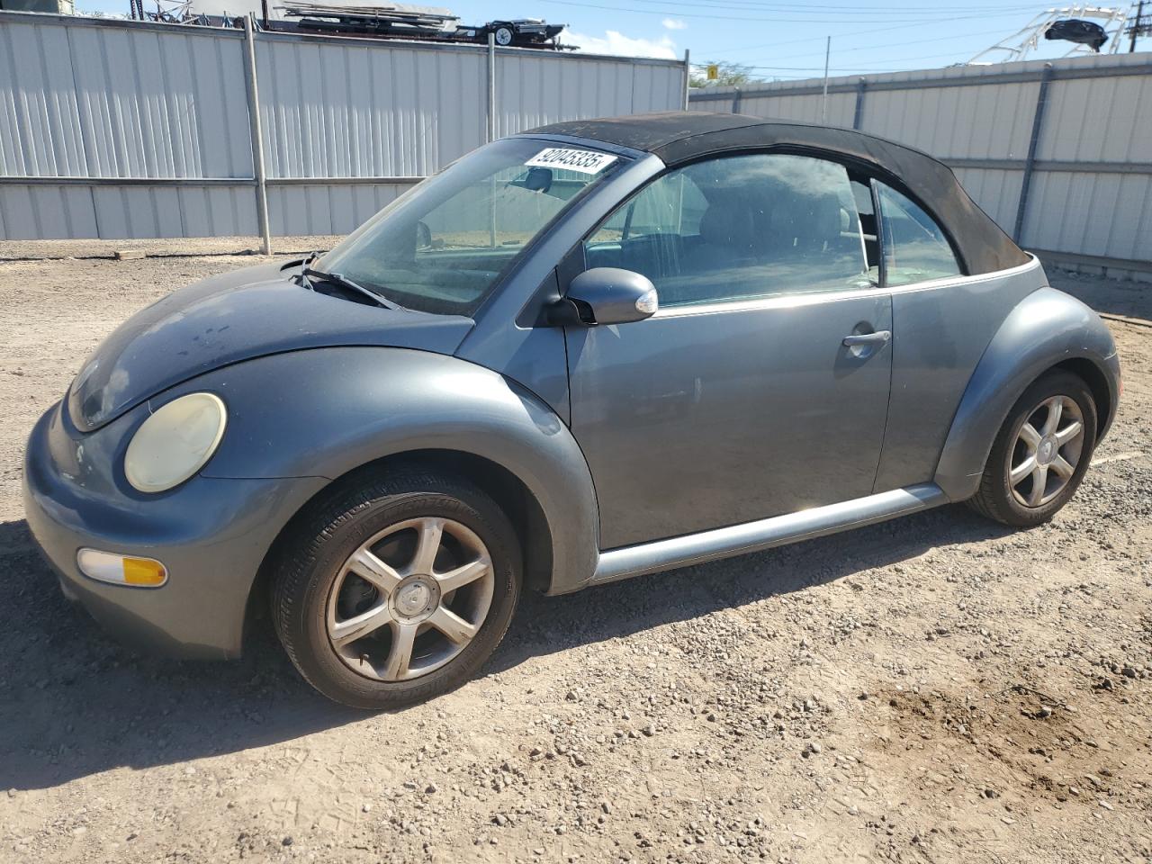 2004 Volkswagen New Beetle Gls grey cabrio gas 3VWCD31Y44M310479 photo #1