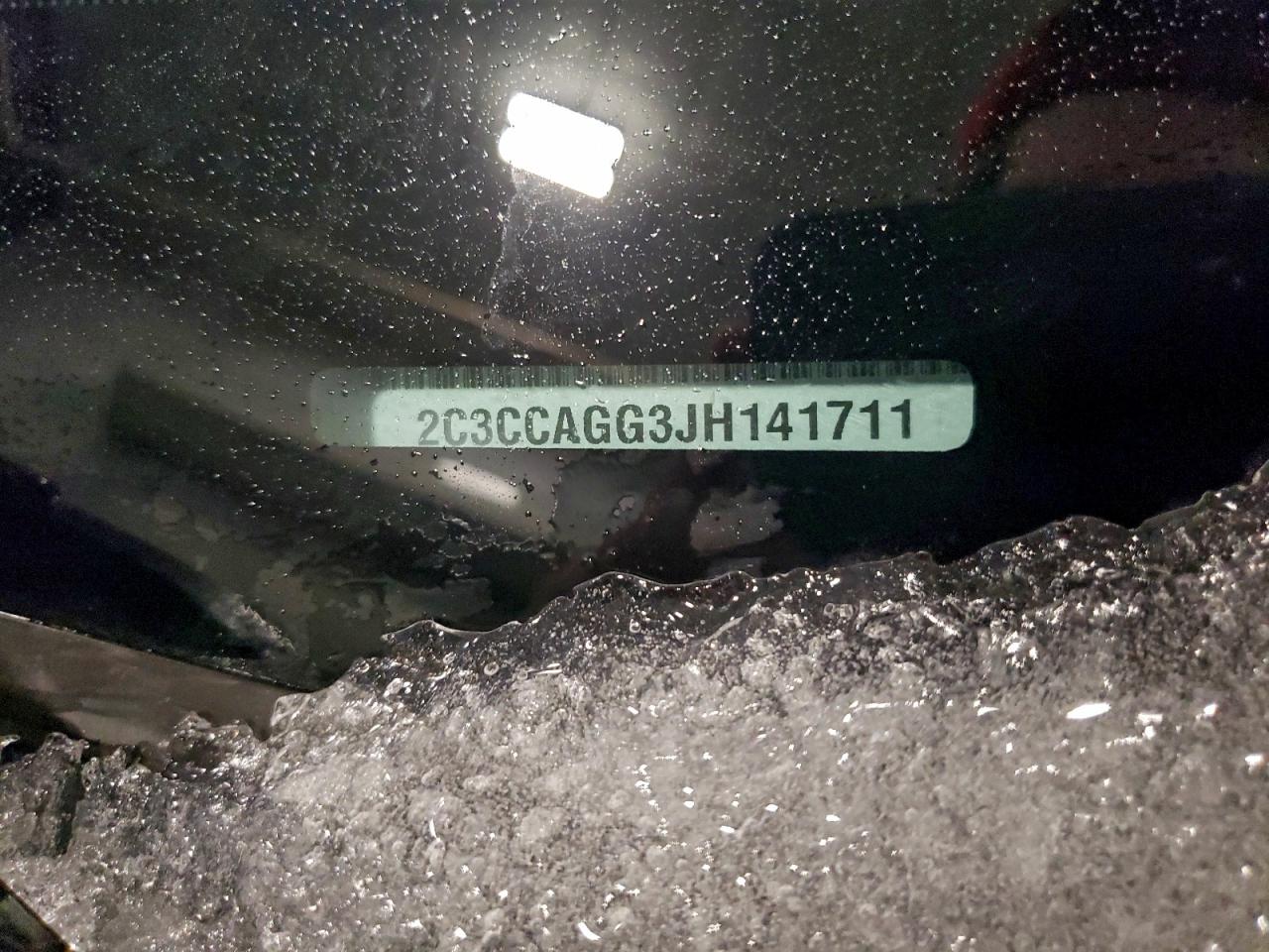 2018 Chrysler 300 S VIN: 2C3CCAGG3JH141711 Lot: 94541895