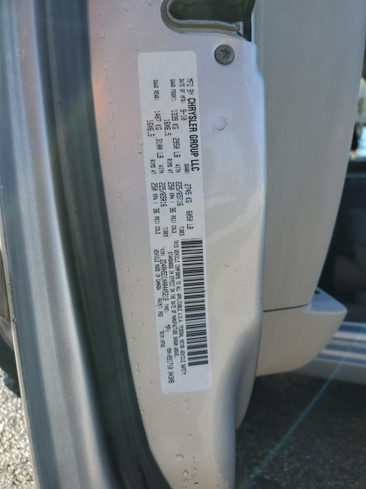 2010 Dodge Grand Caravan Sxt VIN: 2D4RN5D1XAR445218 Lot: 92642685