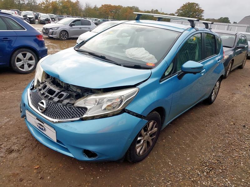 2014 NISSAN NOTE 1.5 DCI ACENTA PREMIUM 5DR [SAFETY PACK] for sale at Copart COLCHESTER