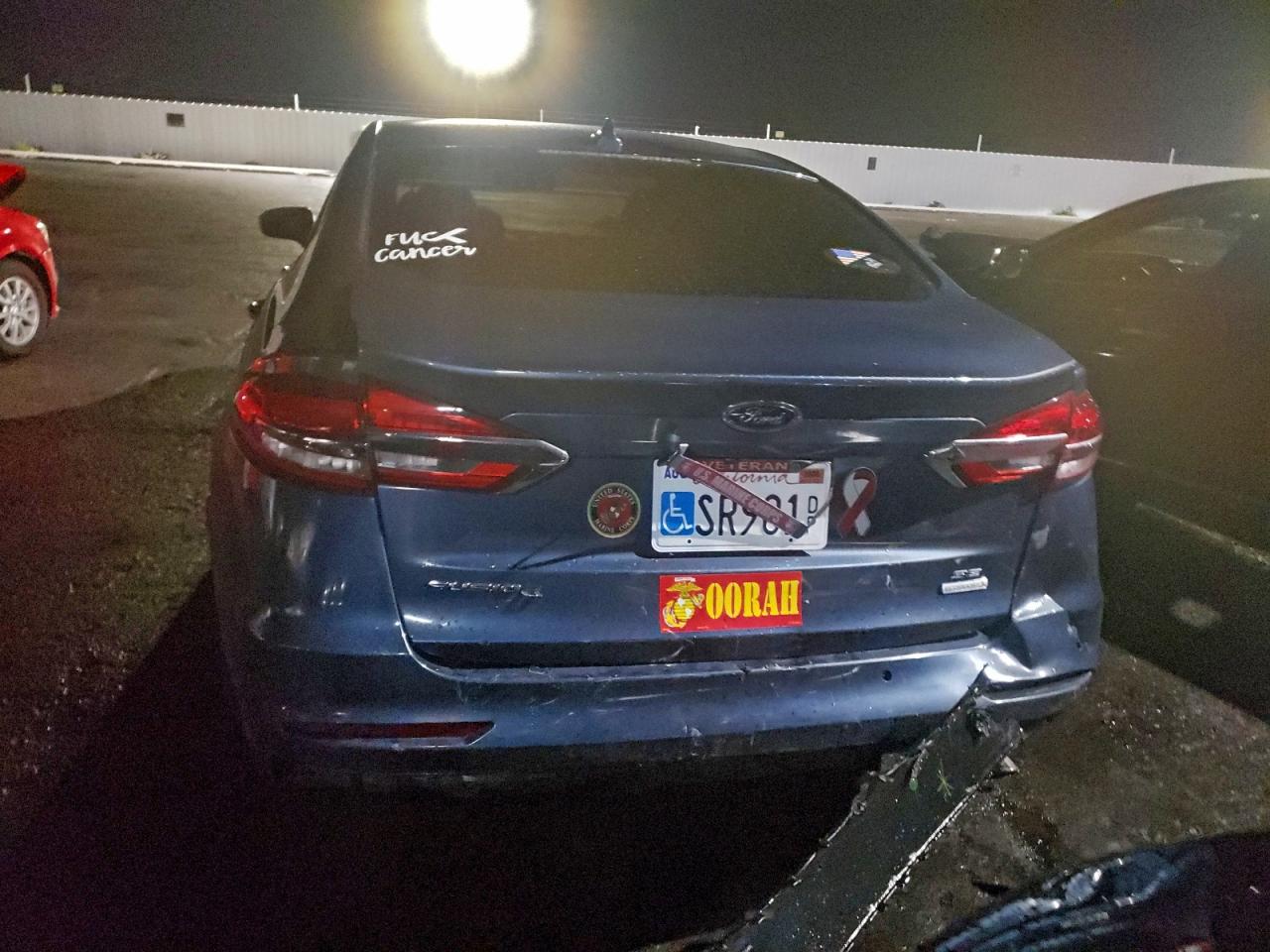 2019 Ford Fusion Se VIN: 3FA6P0HD9KR200378 Lot: 94384985