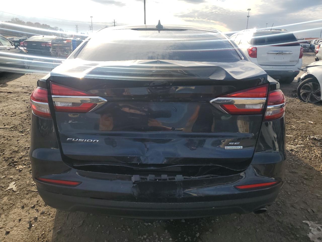 2020 Ford Fusion Se VIN: 3FA6P0HD2LR255126 Lot: 91368135