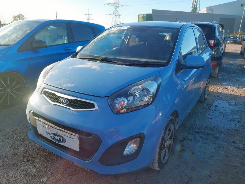 2012 KIA PICANTO 1.0 1 AIR 5DR for sale at Copart BRISTOL
