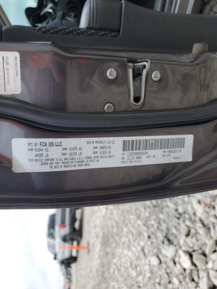 2016 Dodge Dart Sxt VIN: 1C3CDFBB9GD635244 Lot: 91232055