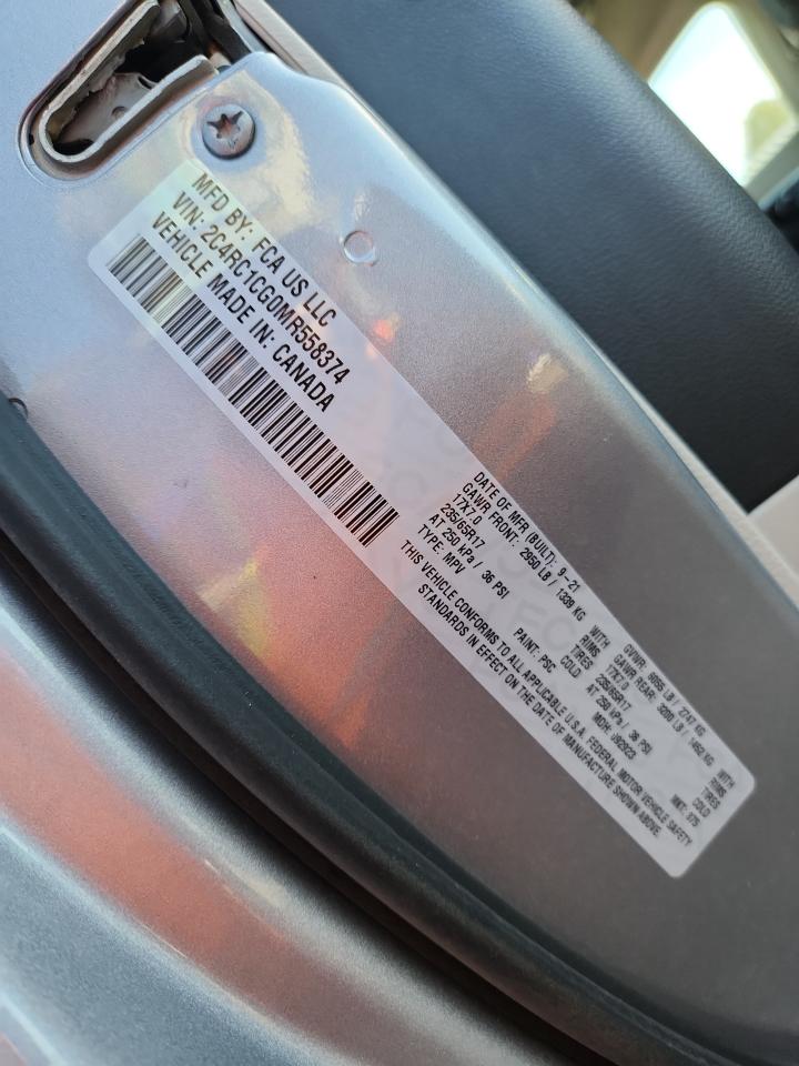 2021 Chrysler Voyager Lx VIN: 2C4RC1CG0MR558374 Lot: 92728775