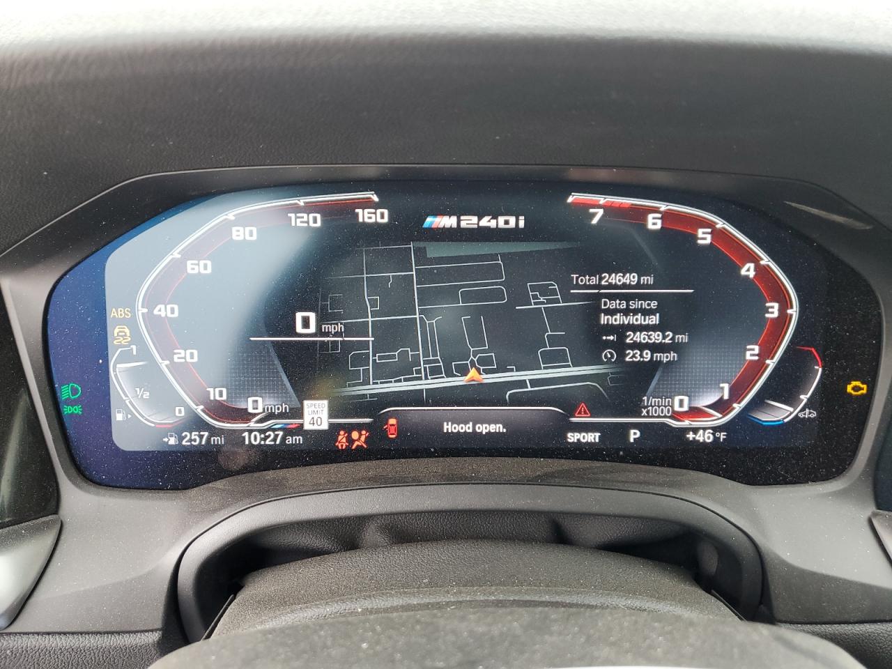 2022 BMW M240Xi VIN: 3MW53CM04N8C50523 Lot: 93621795