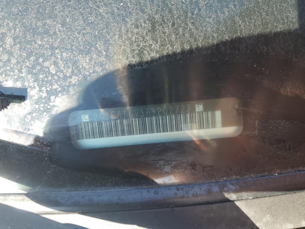 2010 Chevrolet Camaro Ls VIN: 2G1FA1EV3A9202722 Lot: 91117075