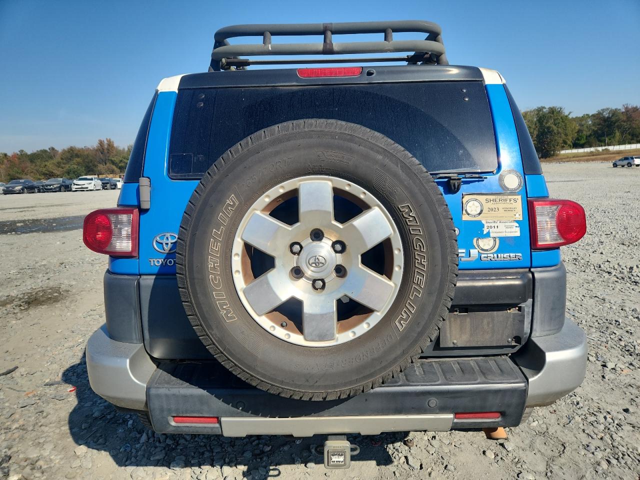 2007 Toyota Fj Cruiser VIN: JTEZU11F770012107 Lot: 91378715