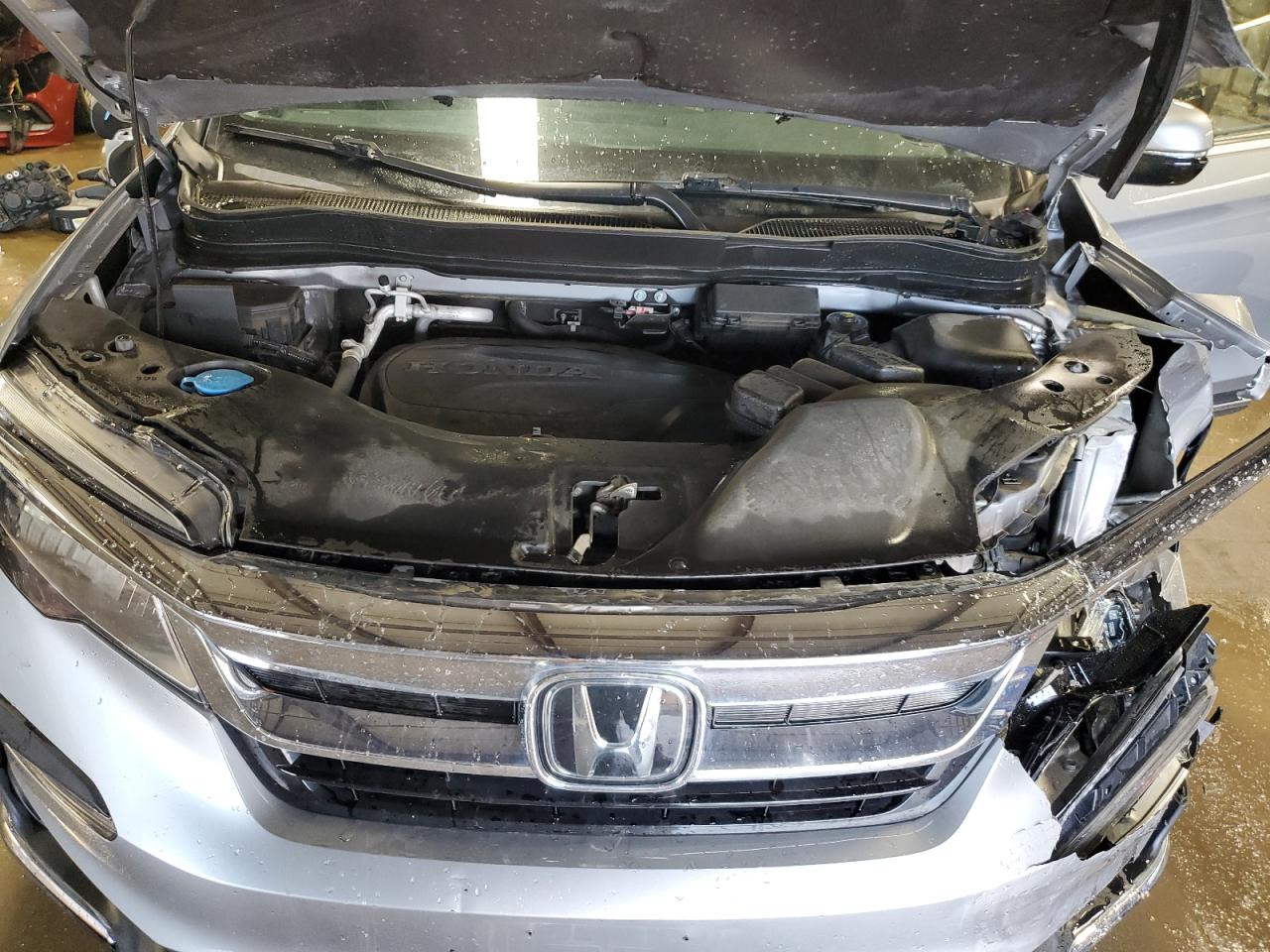 2021 Honda Pilot Elite VIN: 5FNYF6H07MB019726 Lot: 92641065