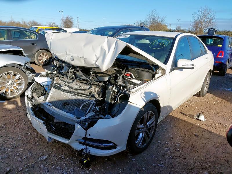 2012 MERCEDES-BENZ C CLASS C220 CDI BLUEEFFICIENCY EXECUTIVE SE 4DR AUTO for sale at Copart BRISTOL